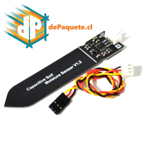 Sensor de humedad de suelo capacitivo